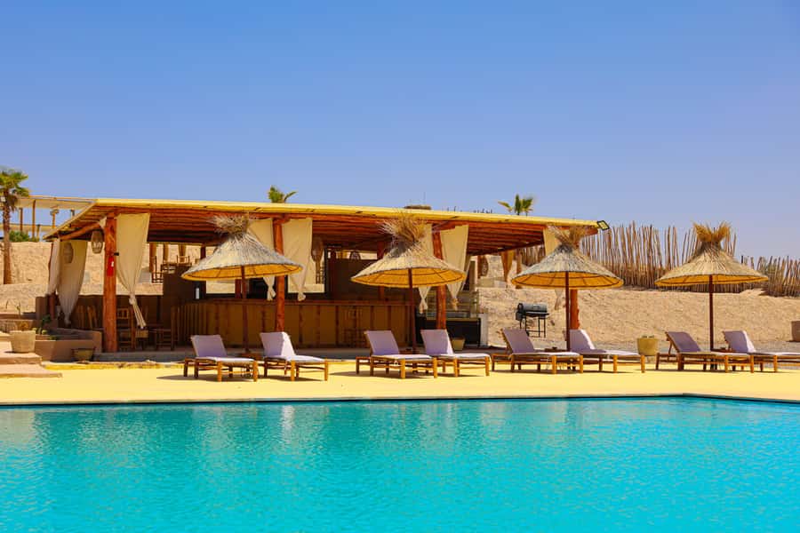 Agafay Desert Day: Quad Bike, Lunch & Swim Adventure - Leaving Marrakech for the rocky Agafay Desert