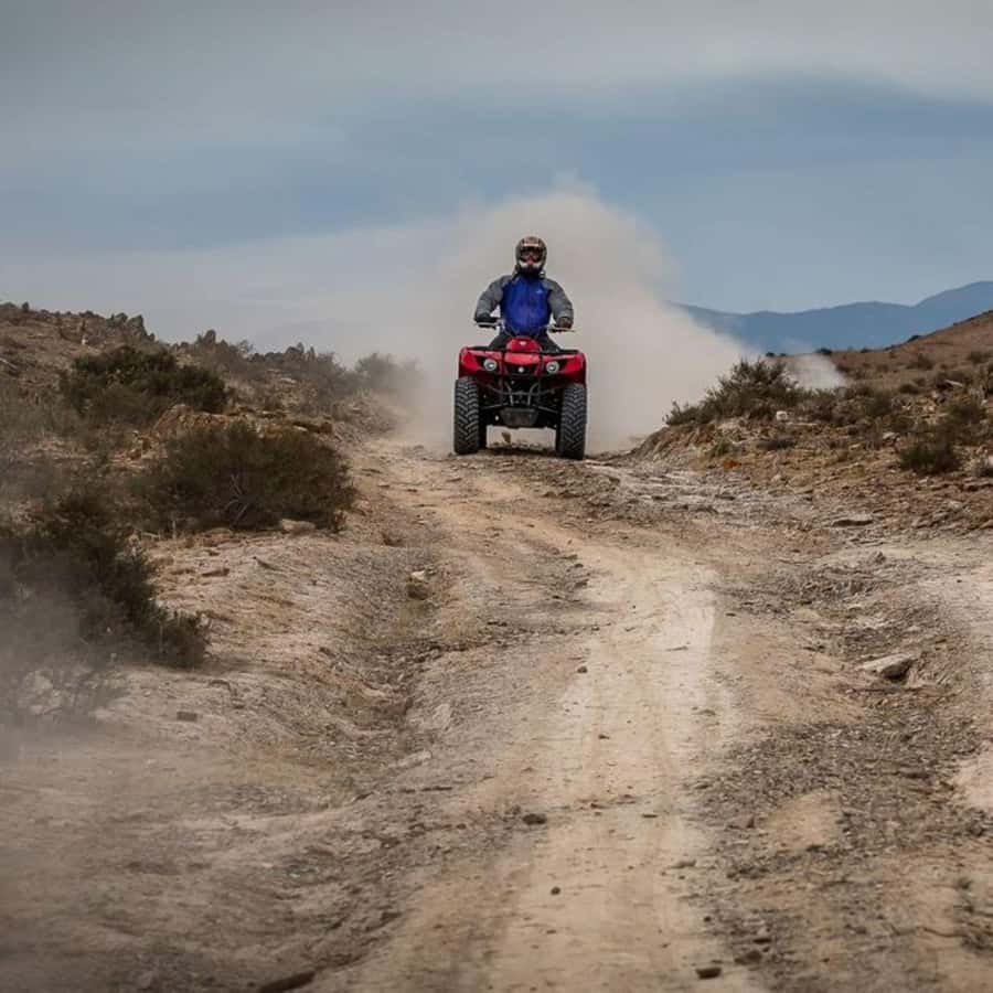 Agafay Desert Day Trip with Lunch, Quad Biking and Swimming - The 30-minute shared quad ride