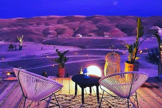 Agafay Desert: Dinner + Show with Quad Bike & Sunset Camel Ride - Key points at a glance