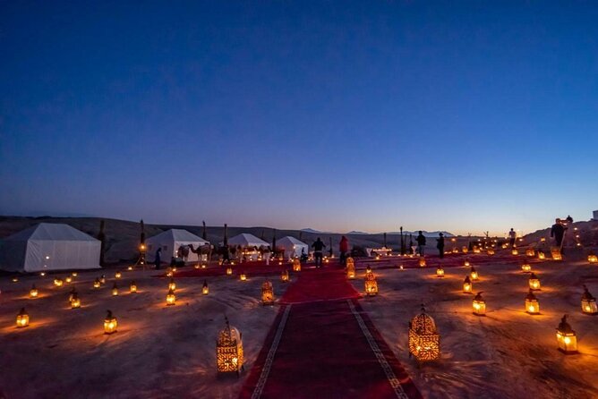 Agafay Desert: Dinner + Show with Quad Bike & Sunset Camel Ride - Getting comfortable on the quad bikes