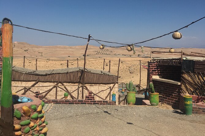 Agafay Desert from Marrakech: Quad bike, Camel ride, Dinner show - Quad biking across the rocky desert