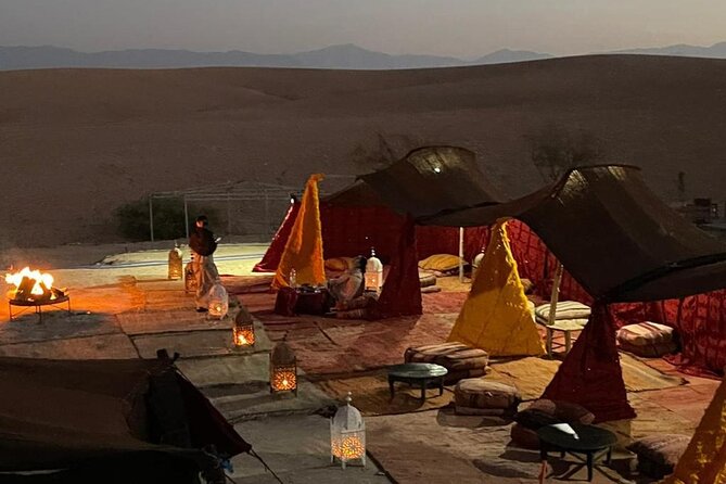 Agafay Desert Luxury Overnight Stay with Magical Dinner Shows - Breakfast and the 4-Hour Return to Marrakech