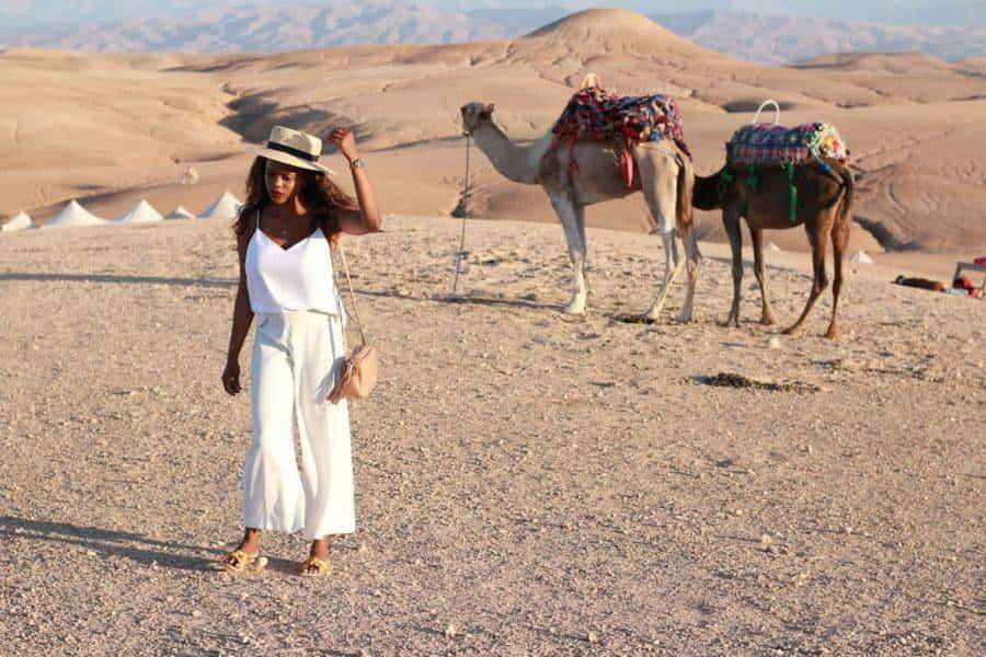 Agafay Desert: Magical Half-Day Lunch with Pool Swim - Lunch with Moroccan flavors
