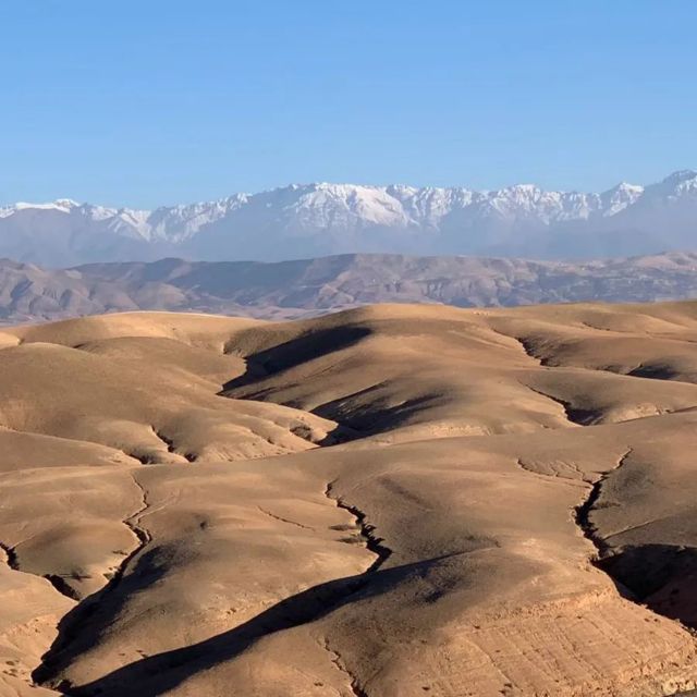 Agafay Desert: Magical Half-Day Lunch with Pool Swim - Tea, music, and the argan oil stop