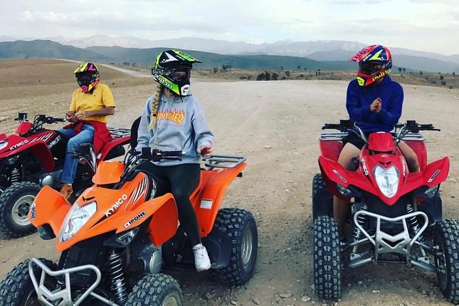 Agafay Desert Package, Quad Bike, Camel Ride and Dinner Show - Mint tea, a pool, and the pause between activities