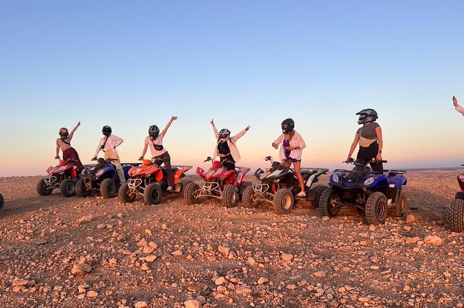 Agafay Desert Package: Quad Bike, Camel Ride, Dinner show - Camel Riding in Nomadic Dress