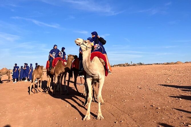 Agafay Desert Package: Quad Bike, Camel Ride, Dinner show - Quad Biking Toward the Sunset Viewpoint