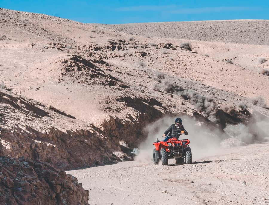 Agafay Desert: Quad Bike and Camel Ride Adventure Tour - From Marrakech to the Agafay rocky desert