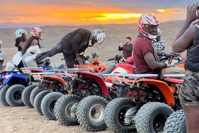 Agafay Desert: Quad Bike, Camel Ride and Dinner Show in Marrakech - Campfire dinner under the tent