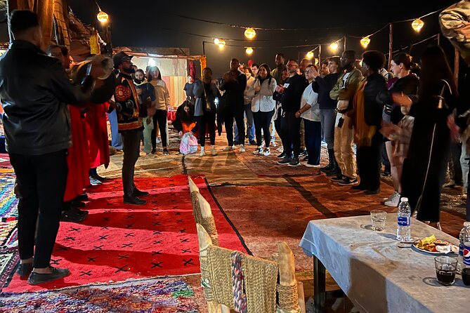 Agafay Desert: Quad Bike, Camel Ride and Dinner Show in Marrakech - Music, folklore, and the fire show