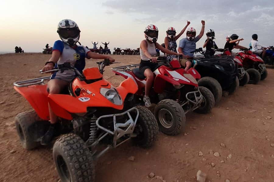 Agafay Desert: Quad Bike Experience with Lunch - Your first quad lesson and safety briefing