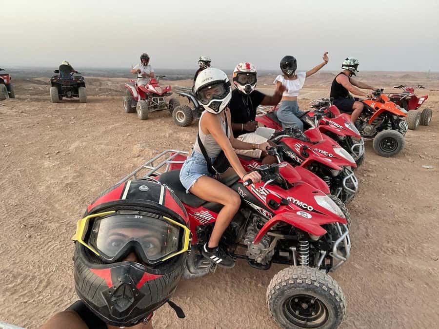 Agafay Desert: Quad Bike Experience with Lunch - The Atlas Mountain photo stop