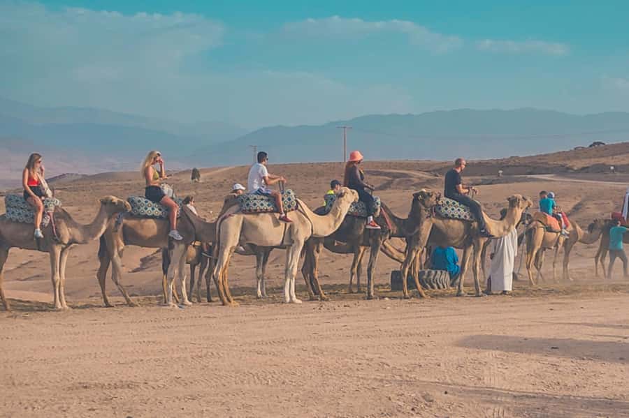 Agafay Desert: Quad Biking, Camel Ride, Lunch - Moroccan lunch, mint tea, and time to slow down
