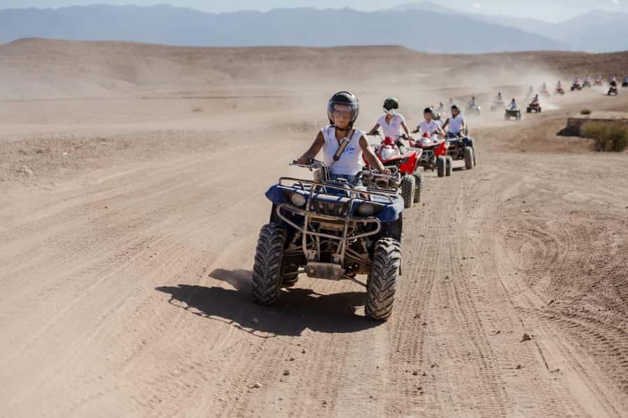 Agafay Desert: Quad, Camel Ride & Luxury Lunch with Pool - Trading the Quad for a Camel