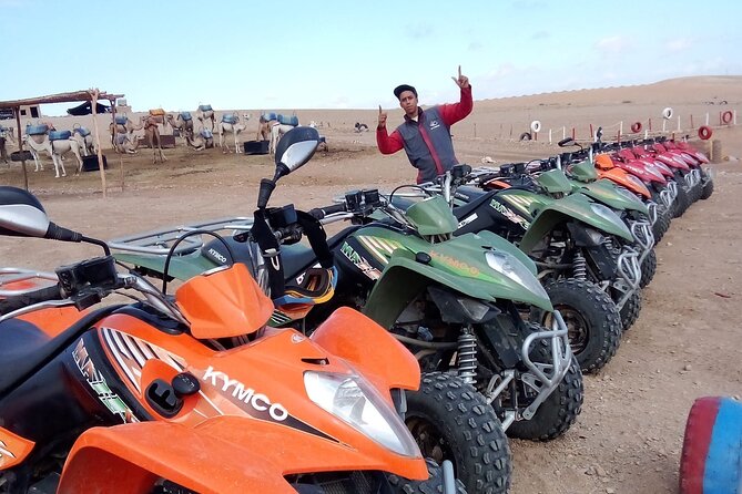 Agafay Desert :Quad or Camel with Lunch and pool or Dinner & Show - Camel riding for a quiet hour