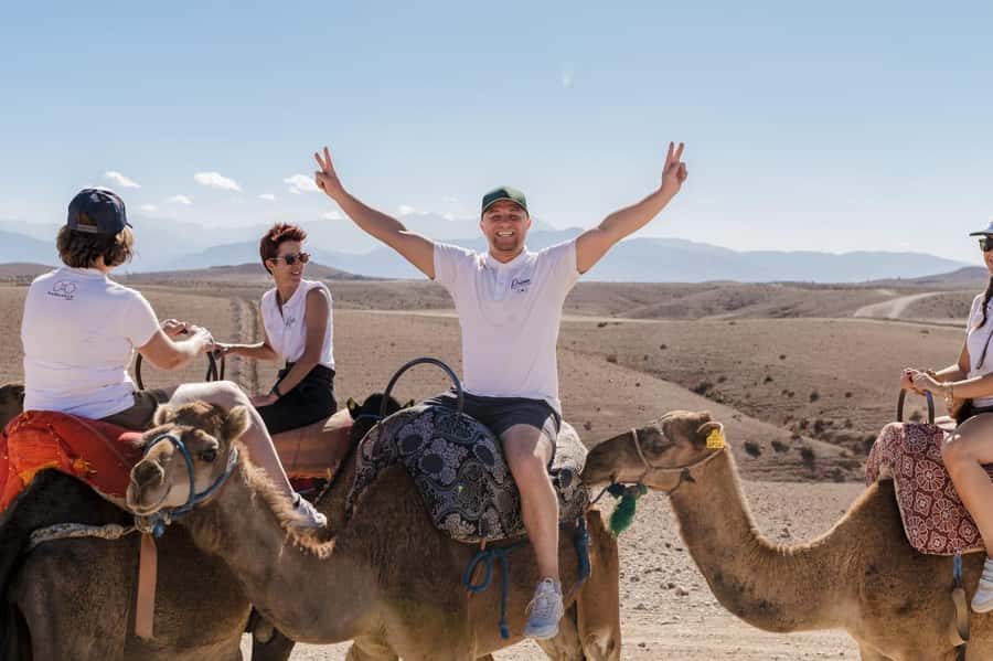 Agafay Desert Tour: Quad, Camel, Lunch & Pool Access - Pool time with a view, plus one clear caveat