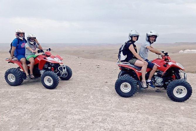 Agafay Half Day Rocky Desert Experience – Quad Bike & Camel Ride - Two hours on an Agafay quad bike
