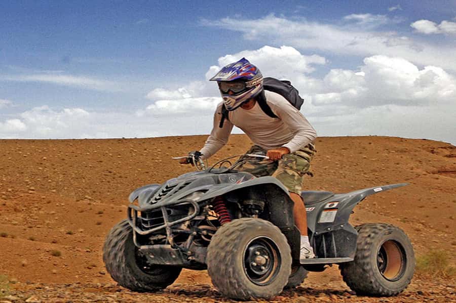Agafay: Half-Day Rocky Desert Quad & Camel Ride with Lunch - Leaving Marrakech for Agafay’s open country