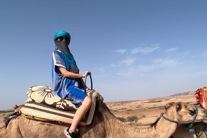 Agafay : Luxury Dinner in the Desert with Camels - Berber music around the bonfire
