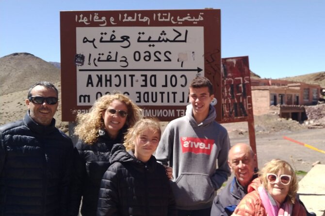 Ait Benhaddou private day trip from Marrakesh - The road over Tizi n Tichka