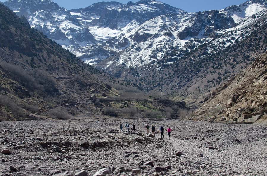 Atlas Mountains and 4 Valleys Day Trip - Walking through Imlil Valley villages