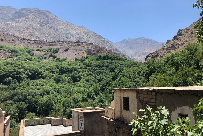 Atlas Mountains and Three Valleys & Waterfalls - Camel ride Day Trip Marrakech - Lunch on a Berber rooftop