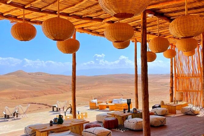 Atlas Mountains and Three Valleys & Waterfalls with Camel ride Day Trip - Rooftop lunch in Ait Souka