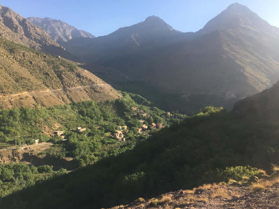 Atlas mountains hike with waterfalls & 3 valleys day trip - Ait Souka and the Berber village experience