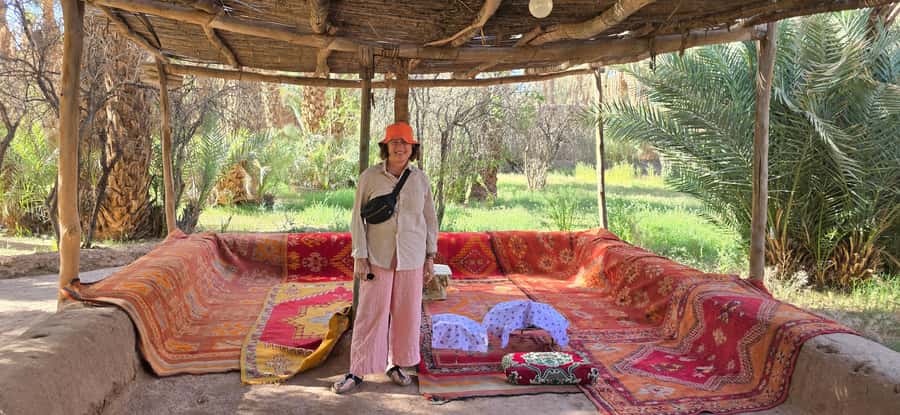 Atlas mountains hike with waterfalls & 3 valleys day trip - Mint tea and the start of the walk