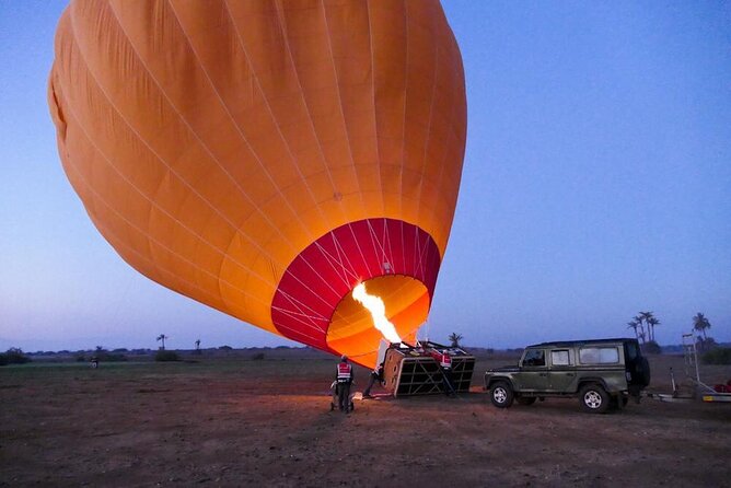 Balloon Flight with Berber Breakfast - Takeoff, basket time, and the Atlas foothills