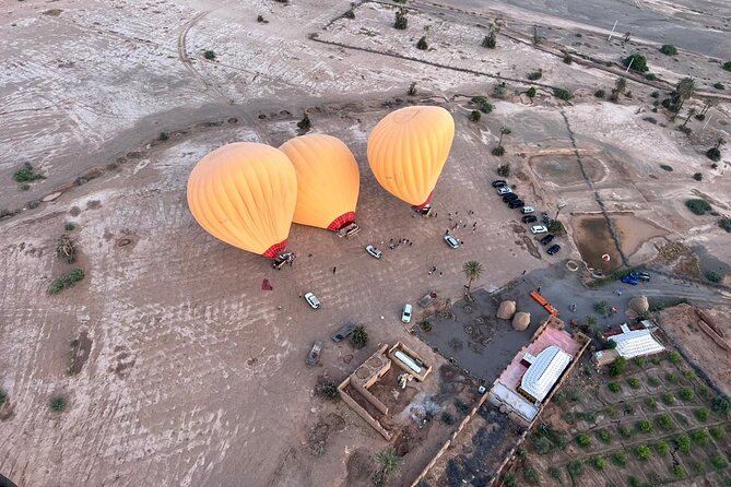 Balloon Flight with Berber Breakfast - Landing and the flight certificate