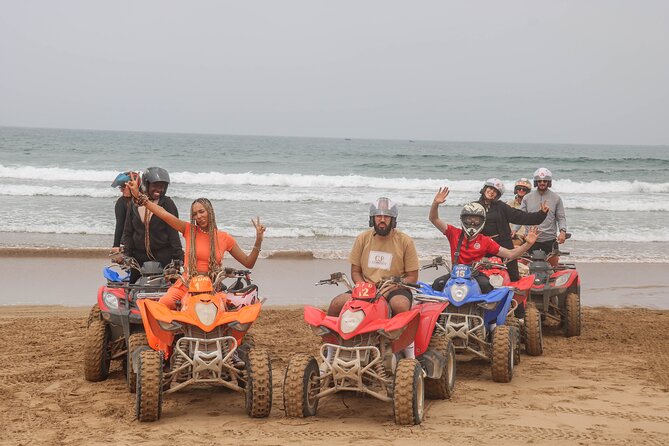 Beach Quad Biking and Sandboarding Adventure from Agadir - Quad biking beyond Agadir’s resort strip