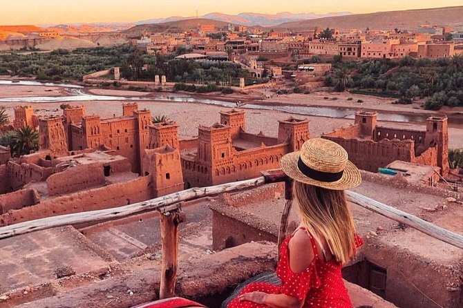 Best Marrakech to Merzouga 3 D 2N Sahara Desert Tour Adventure - Ait-Ben-Haddou and the first kasbah views