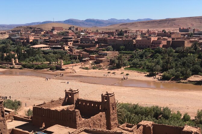 Best Marrakech to Merzouga 3 D 2N Sahara Desert Tour Adventure - Ouarzazate and the road back