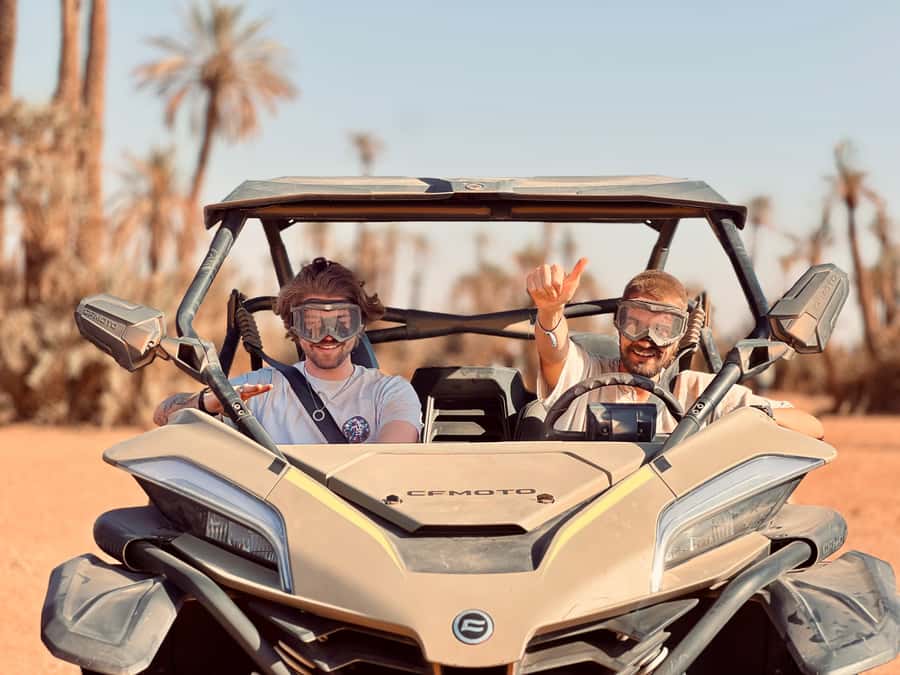 Buggy 1000 cc Adventure in Marrakech Desert - Who will enjoy this most