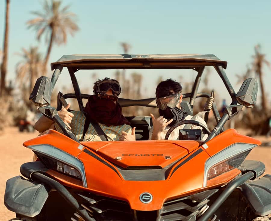 Buggy 1000 cc Adventure in Marrakech Desert - Getting ready for the 1000cc buggy