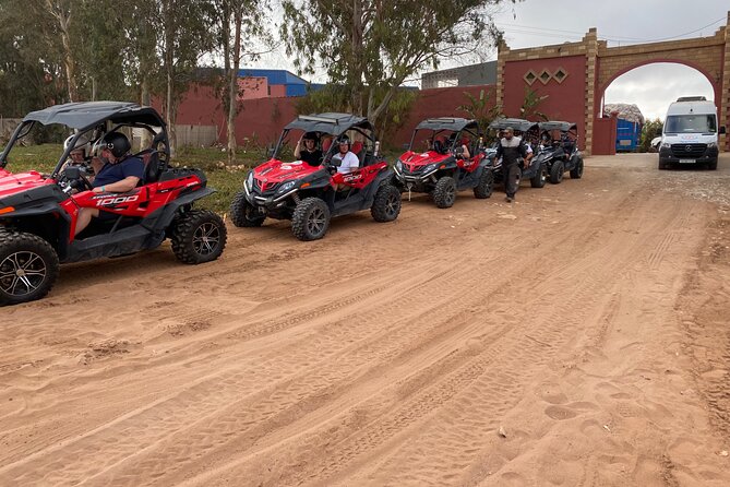 Buggy cfmoto 1000 in Agadir - The tea and photo break in the middle