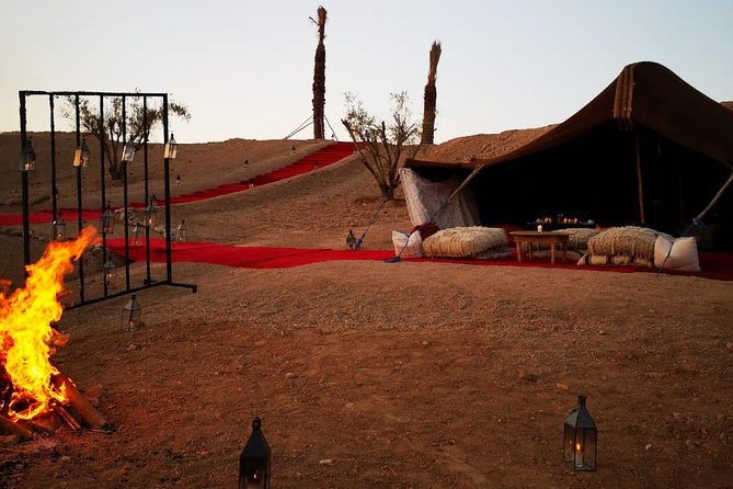 Camel ride and magical dinner in Agafay desert - Leaving Marrakech for the Agafay Desert