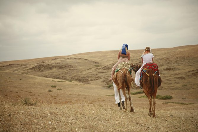 Camel ride and magical dinner in Agafay desert - A Moroccan dinner under the open sky