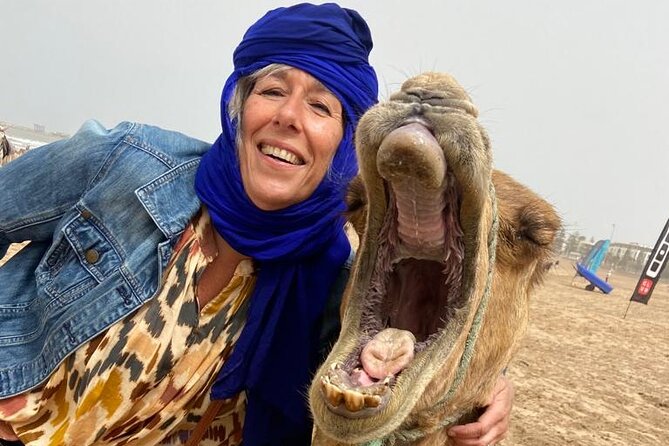 Camel ride or quad bike ride.. pick up, drop off. including - Sunset, clothing, and photography