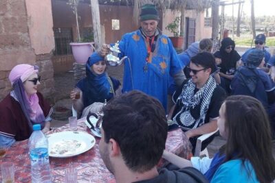 Camel riding in marrakech