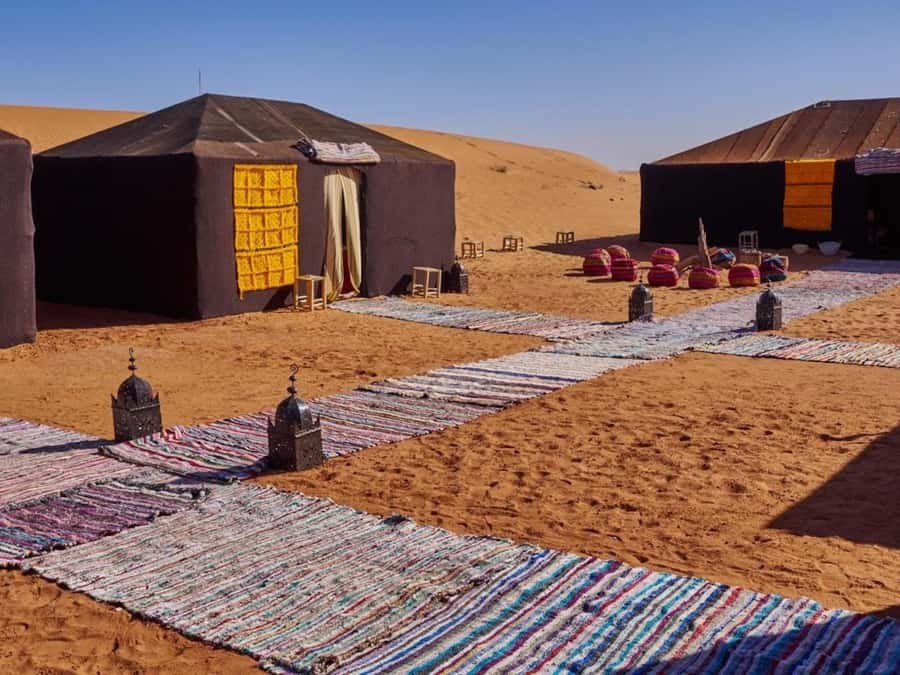 Camp Overnight in Merzouga's Erg Chebbi Dunes from Merzouga - What this $47 desert night actually gives you