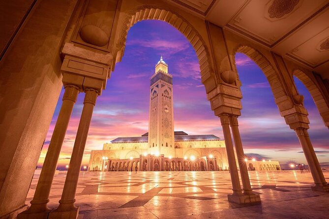 Casablanca City Night Tour and Traditional Moroccan Dinner - Mohammed V Square and the city’s French-era architecture
