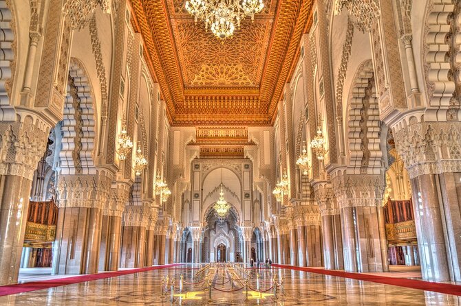 Casablanca City Tour: Hassan II Mosque, Medina & Hidden Gems - A city route that covers a lot of ground