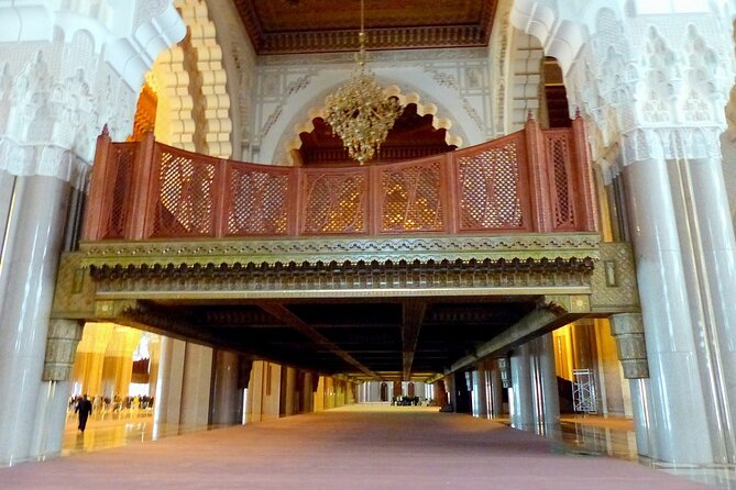 Casablanca City Tour with Hassan II mosque ticket - Arab League Park and Notre Dame of Lourdes