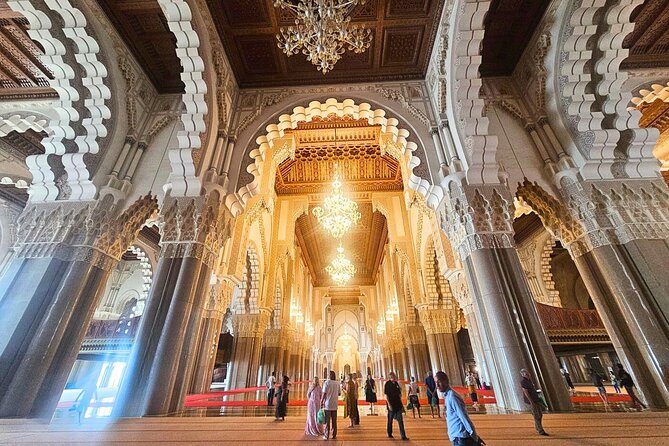 Casablanca Cruise break Tour including Guided Mosque Ticket - Hassan II Mosque gives the tour its reason to exist