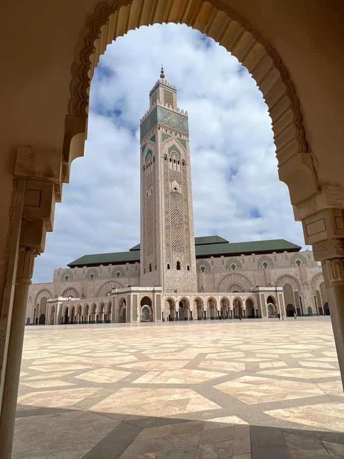 Casablanca day trip from the cruise ship passenger. - Habous, the New Medina, and Moroccan shopping