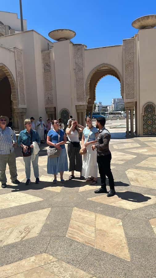 Casablanca day trip from the cruise ship passenger. - Anfa, Ain Diab, and the Corniche