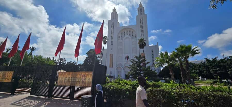 Casablanca: Private or Group Tour - Mohammed V Square shows Casablanca’s civic face