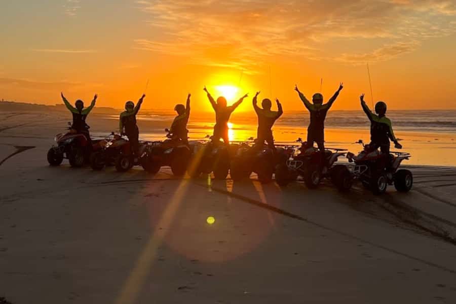 Casablanca: Quad Fun Beachside with Hotel Transfers - Getting set for the 90-minute quad ride